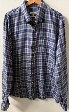 Peter Millar long sleeve button down shirt men's size XL